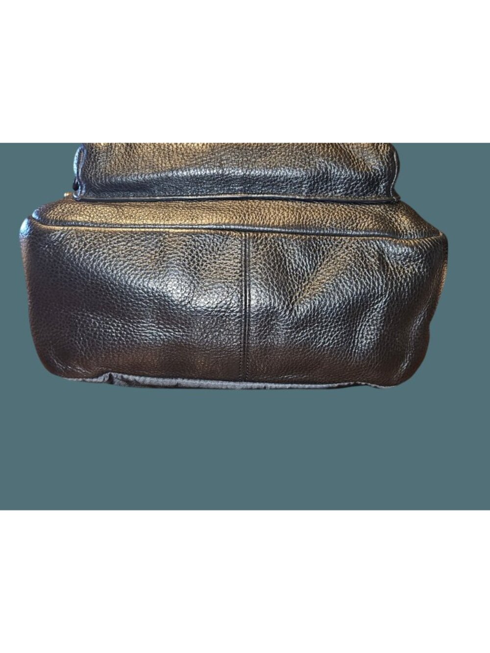 Coach Black Pebbled Leather Medium Charlie Adjustable Straps Backpack - Picture 5 of 16